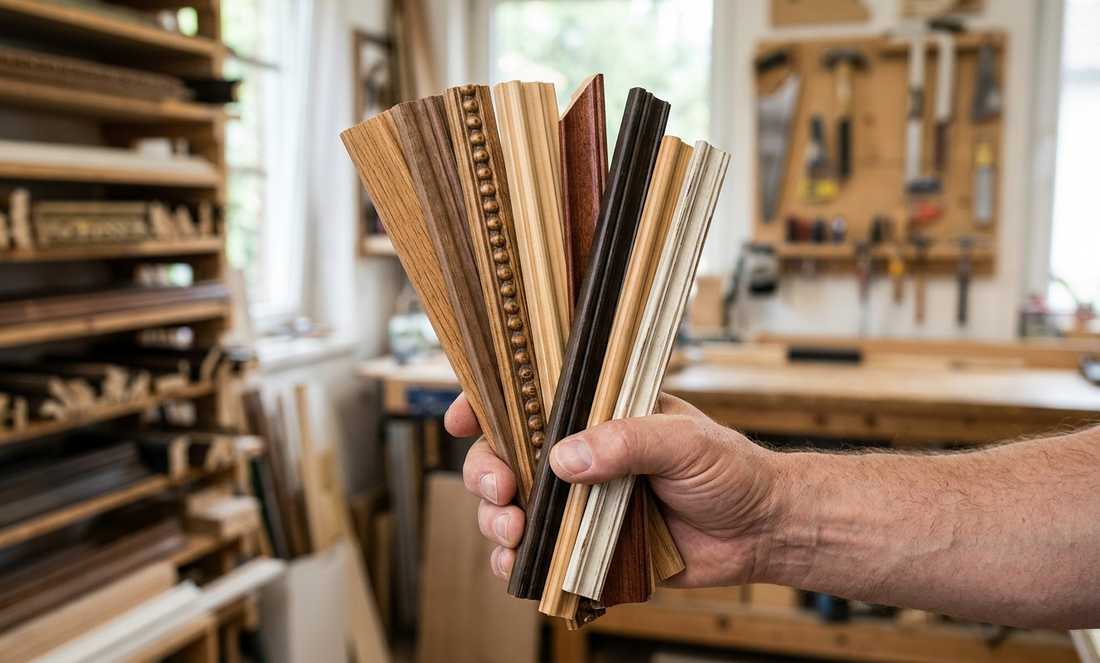 Tipos de molduras de madera: Guía para elegir la correcta